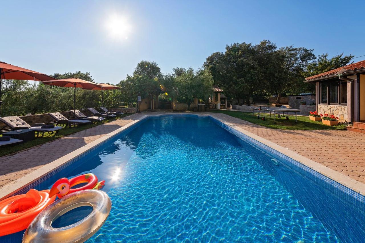 Guesthouse "Barboska" - Big Outdoor Swimming Pool & Private Tennis Court Vodnjan Dış mekan fotoğraf